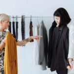 Fashion Collaborations - A W0oman Fitting a Black Blazer