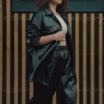 Fashion Trends - Young Woman in Fashion Trends Posing on a Wall Signage