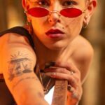 Bold Accessories - Cool ethnic bold woman in sunglasses